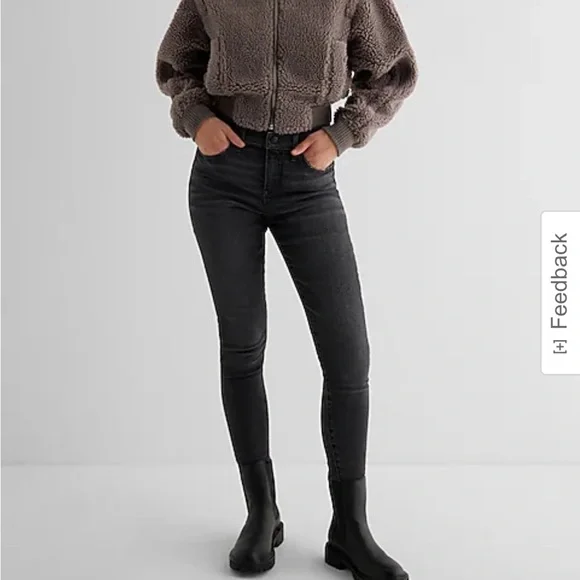 Express Teddy Bomber Jacket - Picture 5 of 7